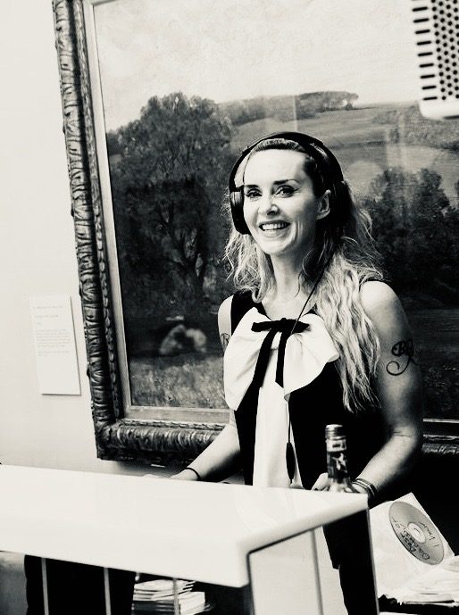 At the decks — Lindy Layton